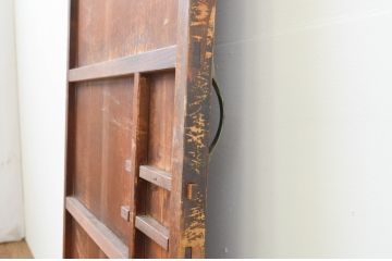 アンティーク建具　懐かしい雰囲気の幅狭扉1枚(木製扉、ドア)(R-066856)