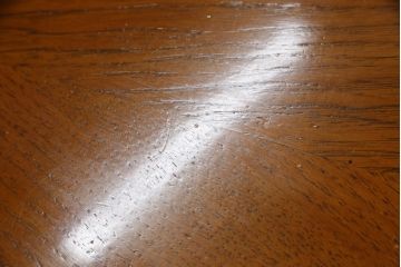 中古　DREXEL HERITAGE(ドレクセルヘリテイジ)　ESPERANTO(エスペラント)　八角形天板がお洒落なエクステンションテーブル(ダイニングテーブル、食卓、4人掛け、6人掛け、ドローリーフテーブル、オクタゴンテーブル、拡張式テーブル)(R-066887)