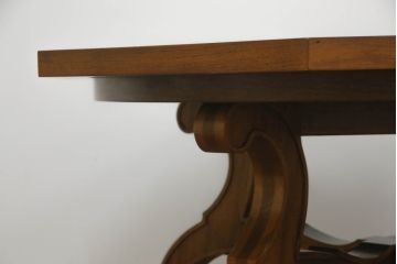 中古　DREXEL HERITAGE(ドレクセルヘリテイジ)　ESPERANTO(エスペラント)　八角形天板がお洒落なエクステンションテーブル(ダイニングテーブル、食卓、4人掛け、6人掛け、ドローリーフテーブル、オクタゴンテーブル、拡張式テーブル)(R-066887)