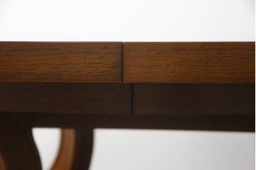 中古　DREXEL HERITAGE(ドレクセルヘリテイジ)　ESPERANTO(エスペラント)　八角形天板がお洒落なエクステンションテーブル(ダイニングテーブル、食卓、4人掛け、6人掛け、ドローリーフテーブル、オクタゴンテーブル、拡張式テーブル)(R-066887)