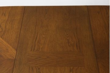 中古　DREXEL HERITAGE(ドレクセルヘリテイジ)　Grand Villa(グランドヴィラ)　上品なデザインのエクステンションテーブル(ダイニングテーブル、拡張式テーブル、食卓、2人掛け、4人掛け、6人掛け)(定価約60万円)(R-066888)