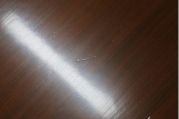 和製ビンテージ　オールドカリモク(karimoku)　domani(ドマーニ)　LouisXV(ルイXV)シリーズ　小振りなサイズが使いやすい!!ロココ調の優美なデザインが魅力のダイニングテーブル(2人掛け、4人掛け、食卓、オーバル型、ヴィンテージ)(定価約50万円)(R-066890)