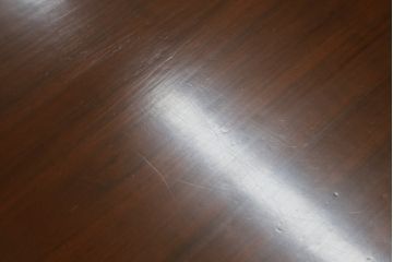 和製ビンテージ　オールドカリモク(karimoku)　domani(ドマーニ)　LouisXV(ルイXV)シリーズ　小振りなサイズが使いやすい!!ロココ調の優美なデザインが魅力のダイニングテーブル(2人掛け、4人掛け、食卓、オーバル型、ヴィンテージ)(定価約50万円)(R-066890)