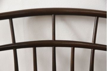 中古　美品　松本民芸家具　すっきりとした佇まいが魅力のバードケージチェア(ダイニングチェア、板座チェア、椅子、イス)(定価約13万円)(R-066897)