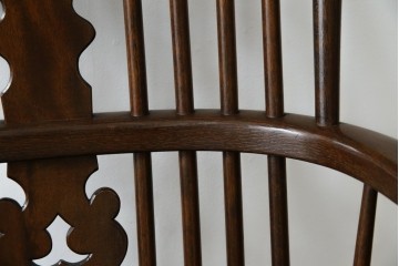 中古　松本民芸家具　#44A型　シックな色合いとクラシカルな佇まいが魅力のウィンザーチェア　定価約20万円　(R-066898)