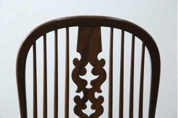 中古　松本民芸家具　#44A型　シックな色合いとクラシカルな佇まいが魅力のウィンザーチェア　定価約20万円　(R-066898)