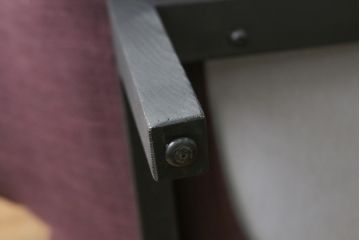中古　極美品　イタリア製　Poliform(ポリフォーム)　Jean-Marie Massaud(ジャン・マリー・マッソー)　VENTURA(ベンチューラ)　洗練されたモダンデザインが魅力的なアームチェア(ラウンジチェア、1人掛けソファ、一人掛けソファ、パーソナルチェア)(定価約40万円6千円)(R-066908)