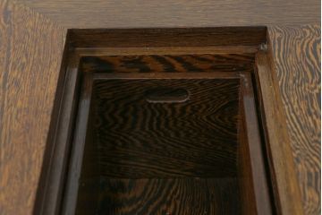 中古　鉄刀木(タガヤサン)　2wayでフレキシブルに使える!!美しい杢目が目を惹く囲炉裏テーブル(木製火鉢、関西火鉢、長火鉢、ダイニングテーブル、6人掛け、食卓、座卓、センターテーブル、ローテーブル)(R-066912)