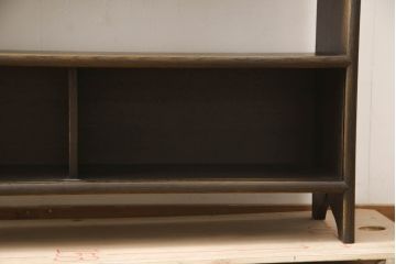 中古　美品　飛騨産業　PROVINCIAL(プロヴィンシャル・プロビンシャル)　和室や和モダンなリビングにおすすめ!!間仕切りとしても使える飾り棚(茶棚、オープンシェルフ、ディスプレイラック、ブックシェルフ、本棚)(定価約62万円)(R-066941)
