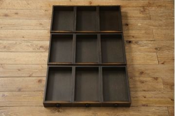 中古　美品　飛騨産業　PROVINCIAL(プロヴィンシャル・プロビンシャル)　和室や和モダンなリビングにおすすめ!!間仕切りとしても使える飾り棚(茶棚、オープンシェルフ、ディスプレイラック、ブックシェルフ、本棚)(定価約62万円)(R-066941)