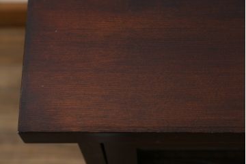 中古　美品!!　高級品　総漆塗り　仙台民芸　伊達箪笥　和モダンスタイルのお部屋におすすめなテレビ台(仙台箪笥、ローボード、テレビボード、引き出し、リビングボード、ドロワー、ローチェスト)(R-066954)