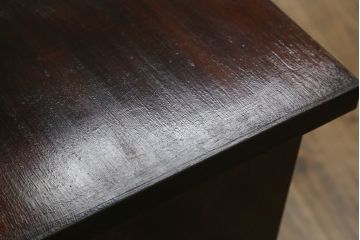中古　美品!!　高級品　総漆塗り　仙台民芸　伊達箪笥　和モダンスタイルのお部屋におすすめなテレビ台(仙台箪笥、ローボード、テレビボード、引き出し、リビングボード、ドロワー、ローチェスト)(R-066954)