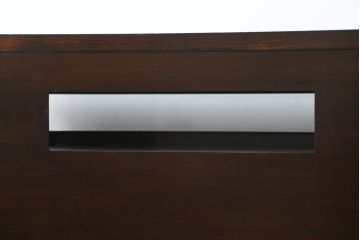 中古　美品!!　高級品　総漆塗り　仙台民芸　伊達箪笥　和モダンスタイルのお部屋におすすめなテレビ台(仙台箪笥、ローボード、テレビボード、引き出し、リビングボード、ドロワー、ローチェスト)(R-066954)