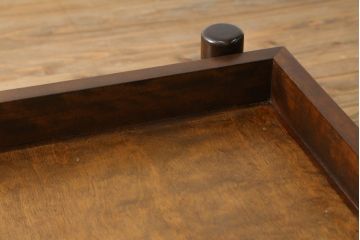 中古　松本民芸家具　637型ベッド(タタミ)　和モダンな空間づくりにおすすめのベッド(セミダブル、ベッドフレーム、畳、たたみ)(定価約60万円)(R-066969)