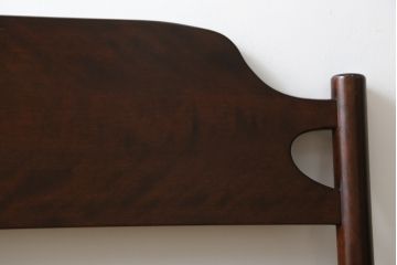 中古　松本民芸家具　637型ベッド(タタミ)　和モダンな空間づくりにおすすめのベッド(セミダブル、ベッドフレーム、畳、たたみ)(定価約60万円)(R-066969)