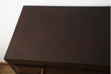 中古　松本民芸家具　D型整理タンスI　和洋どちらの空間にも馴染む洋服タンス(収納箪笥、衣装箪笥、引き出し、和箪笥、チェスト)(定価約38万円)(R-066971)