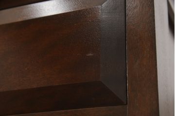 中古　松本民芸家具　D型整理タンスI　和洋どちらの空間にも馴染む洋服タンス(収納箪笥、衣装箪笥、引き出し、和箪笥、チェスト)(定価約38万円)(R-066971)