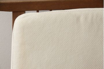 中古　ジョージナカシマ　CN109　CONOID CUSHION　洗練された佇まいがモダンな空間を盛り上げるコノイドクッションチェア(ジョージ・ナカシマ、リラックスチェア、一人掛けソファ、1Pソファ、椅子、イス)(定価567,600円)(R-066975)