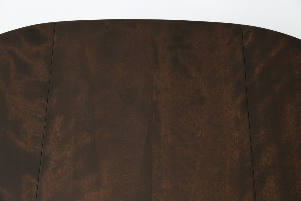 中古　松本民芸家具　凝った脚のデザインが魅力の#83型バタフライテーブル　定価約15万円　(R-067010)