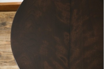 中古　松本民芸家具　凝った脚のデザインが魅力の#83型バタフライテーブル　定価約15万円　(R-067010)