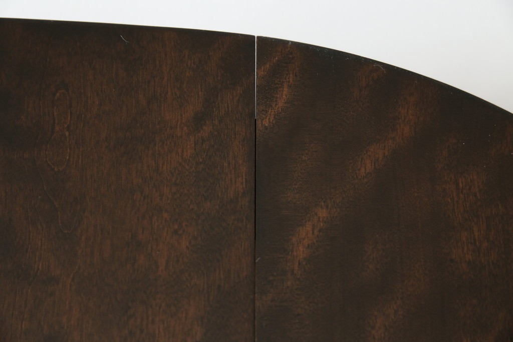 中古　松本民芸家具　凝った脚のデザインが魅力の#83型バタフライテーブル　定価約15万円　(R-067010)