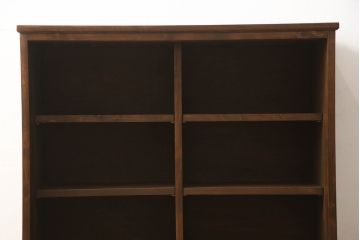 ラフジュ工房オリジナル　古建具リメイク　香の図模様が目を引くサイドボード(収納棚、戸棚、サイドキャビネット、組子)(R-067015)
