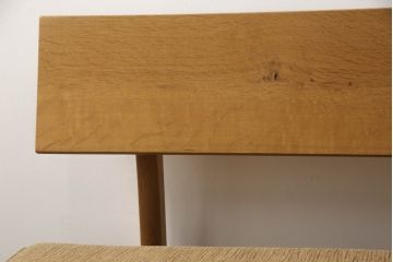 中古　美品　飛騨産業　キツツキ　森のことば　LDタイプ(SN271)　優しい木の温もり溢れるベンチソファ(ダイニングソファ、長椅子、長イス、2人掛け、2P)(R-067018)