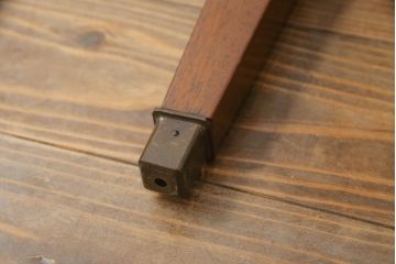 中古　美品　DREXEL HERITAGE(ドレクセルヘリテイジ)　Triune(トライユン)　Eグレード　J2440　直線的なフォルムが美しいスツール(オットマン、椅子、イス、チェア)(定価約10万円)(R-067110)