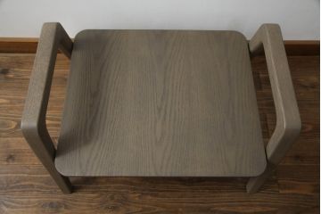 中古　極美品　富士ファニチャー(富士ファニチア、富士ファニチュア、フジファニチュア、FUJI FURNITURE)　Nagi　ゆったりとしたくつろぎの時間を演出する3人掛けソファとオットマンのセット(三人掛けソファ、3Pソファ、トリプルソファ、アームソファ、フットスツール)(定価約60万円)(R-067120)