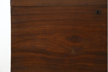 和製アンティーク　くすのき(クス、楠)材　シンプルなデザインが取り入れやすい収納箱　(R-067121)