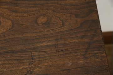 和製アンティーク　くすのき(クス、楠)材　シンプルなデザインが取り入れやすい収納箱　(R-067121)