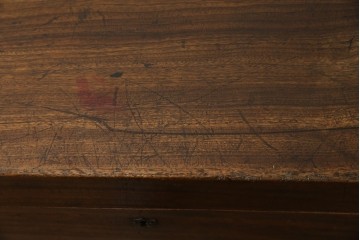 和製アンティーク　くすのき(クス、楠)材　シンプルなデザインが取り入れやすい収納箱　(R-067121)