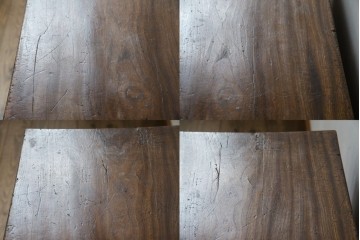 和製アンティーク　くすのき(クス、楠)材　シンプルなデザインが取り入れやすい収納箱　(R-067121)