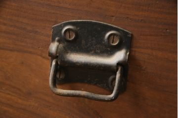 アンティーク雑貨　くすのき(クス、楠)材　シンプルなデザインが取り入れやすい収納箱(舟トランク、船トランク、ブランケットボックス、サイドテーブル、センターテーブル、ローテーブル、トランクテーブル)(R-067121)