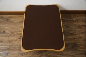 イギリスビンテージ　希少!　ERCOL(アーコール)　くつろぎの空間を演出する3人掛けソファとオットマンのセット(三人掛けソファ、3P、アームソファ、トリプルソファ、フットスツール、ヴィンテージ、英国、北欧)(R-067129)