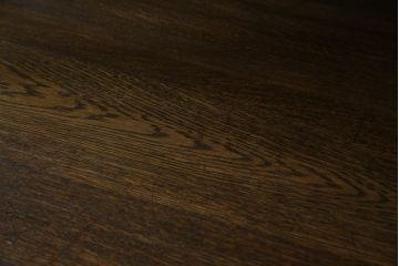 和製ビンテージ　神戸洋家具　凝ったデザインが目を引くナラ材製サイドボード(飾り棚、サイドキャビネット、収納棚、戸棚、ヴィンテージ)(R-067153)