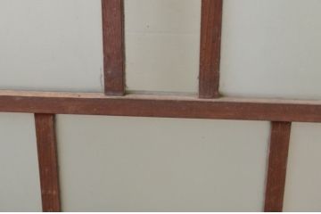 アンティーク建具　大正ロマン　ノスタルジックな雰囲気漂うガラス戸3枚セット(引き戸)(R-067194)