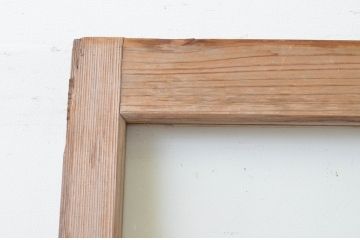 アンティーク建具　大正ロマンテイストのお部屋作りにおすすめなガラス戸1枚(引き戸)(R-067222)