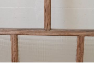 アンティーク建具　大正ロマンテイストのお部屋作りにおすすめなガラス戸1枚(引き戸)(R-067222)