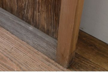 アンティーク建具　大正ロマンテイストのお部屋作りにおすすめなガラス戸1枚(引き戸)(R-067222)