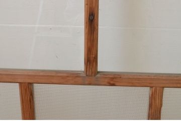 アンティーク建具　大正ロマンテイストのお部屋作りにおすすめなガラス戸1枚(引き戸)(R-067222)