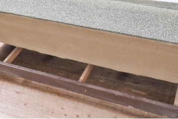 和製アンティーク　昭和レトロ　ミッドセンチュリーの空間づくりに活躍するソファベッド(3人掛けソファ、トリプルソファ)(R-067228)