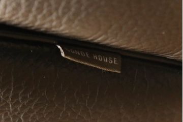 中古　CONDE HOUSE(カンディハウス)　トーザイラックス(tosai LUX)　男前スタイルのお部屋におすすめな3人掛けソファ(三人掛けソファ、アームソファ、トリプルソファ、レザーソファ、本革)(R-067236)