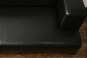 中古　CONDE HOUSE(カンディハウス)　トーザイラックス(tosai LUX)　男前スタイルのお部屋におすすめな3人掛けソファ(三人掛けソファ、アームソファ、トリプルソファ、レザーソファ、本革)(R-067236)