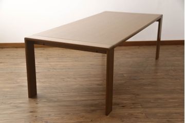 新品　未使用品　CONDE HOUSE(カンディハウス)　BOLS(ボルス)　シンプルなデザインが魅力のダイニングテーブル(4人掛け、6人掛け、食卓、作業台)(R-067239)