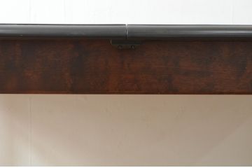 和製ビンテージ　希少な絶版品　北海道民芸家具　#477　上品な佇まいが魅力のダイニングテーブル(エクステンションテーブル、伸長式テーブル、拡張式テーブル、4人掛け、6人掛け、食卓、ヴィンテージ)(R-067240)