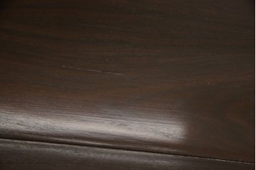 デンマークビンテージ　美品!!　グドメ社(GUDME)　希少なローズウッド材が使われたダイニングテーブル(エクステンションテーブル、食卓、伸長式ダイニングテーブル、2人掛け、4人掛け、6人掛け、ラウンドテーブル、ヴィンテージ、北欧)(R-067243)