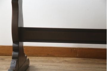 イギリスビンテージ　ERCOL(アーコール)　クラシカルな雰囲気漂うダイニングテーブル(4人掛け、6人掛け、食卓、作業台、ヴィンテージ、英国、北欧)(R-067244)