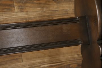 イギリスビンテージ　ERCOL(アーコール)　クラシカルな雰囲気漂うダイニングテーブル(4人掛け、6人掛け、食卓、作業台、ヴィンテージ、英国、北欧)(R-067244)