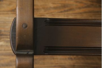 イギリスビンテージ　ERCOL(アーコール)　クラシカルな雰囲気漂うダイニングテーブル(4人掛け、6人掛け、食卓、作業台、ヴィンテージ、英国、北欧)(R-067244)
